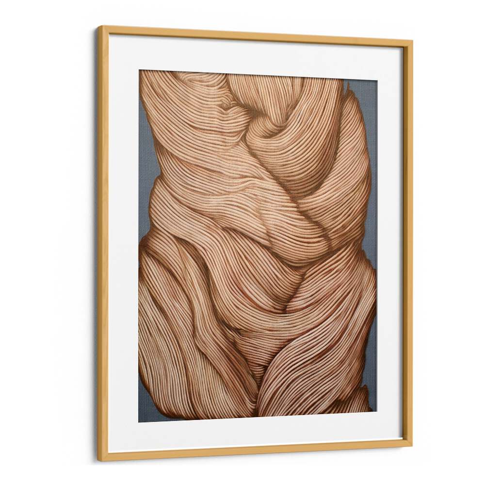 NATURE LINE III, ABSTRACT PAINTINGS showcase elegant, flowing lines that celebrate nature's beauty in a modern design.