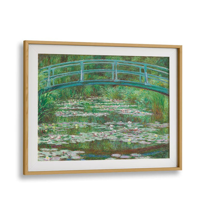 THE JAPANESE FOOTBRIDGE (1899) , VINTAGE PAINTINGS