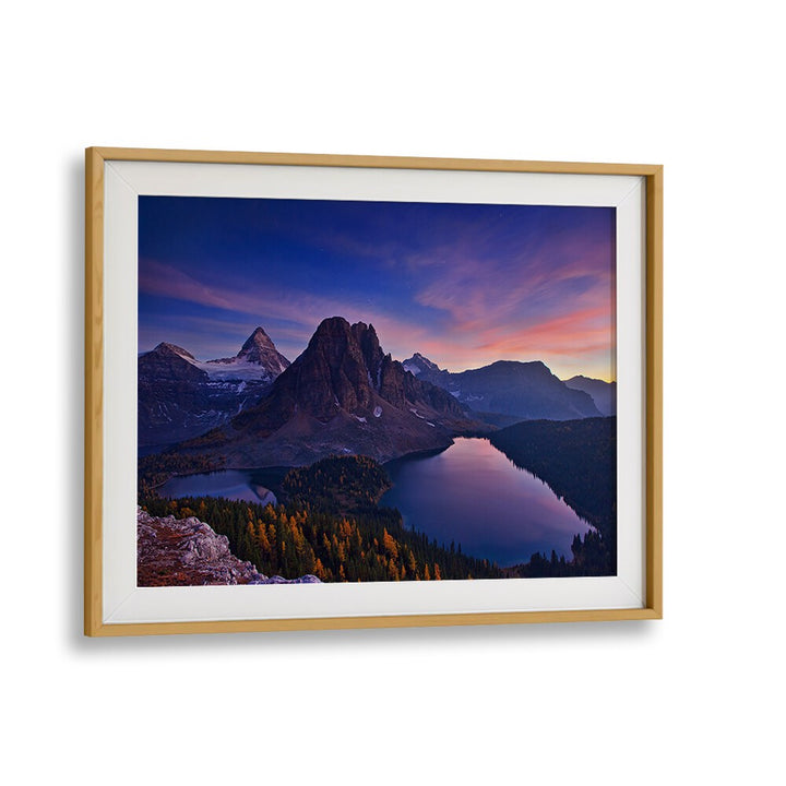 TWILIGHT AT MOUNT ASSINIBOINE BY YAN ZHANG , LANDSCAPE PHOTO PRINTS