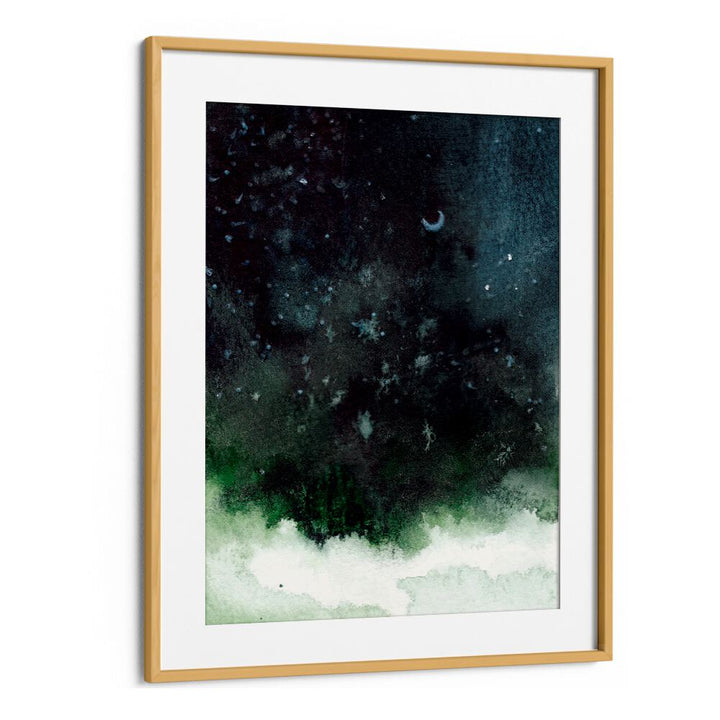INDIAN LAKE NIGHT SKY , LANDSCAPE PAINTINGS
