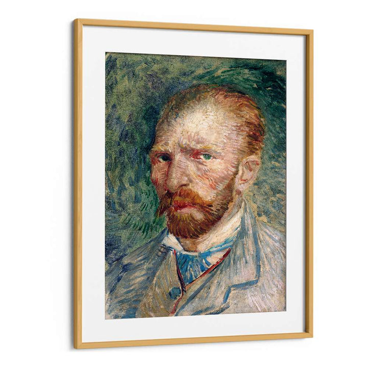 VINCENT VAN GOGH'S SELF-PORTRAIT (1889) FAMOUS PAINTING,  VINTAGE PAINTINGS