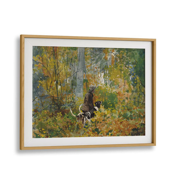 ON THE TRAIL (1889)  , VINTAGE PAINTINGS