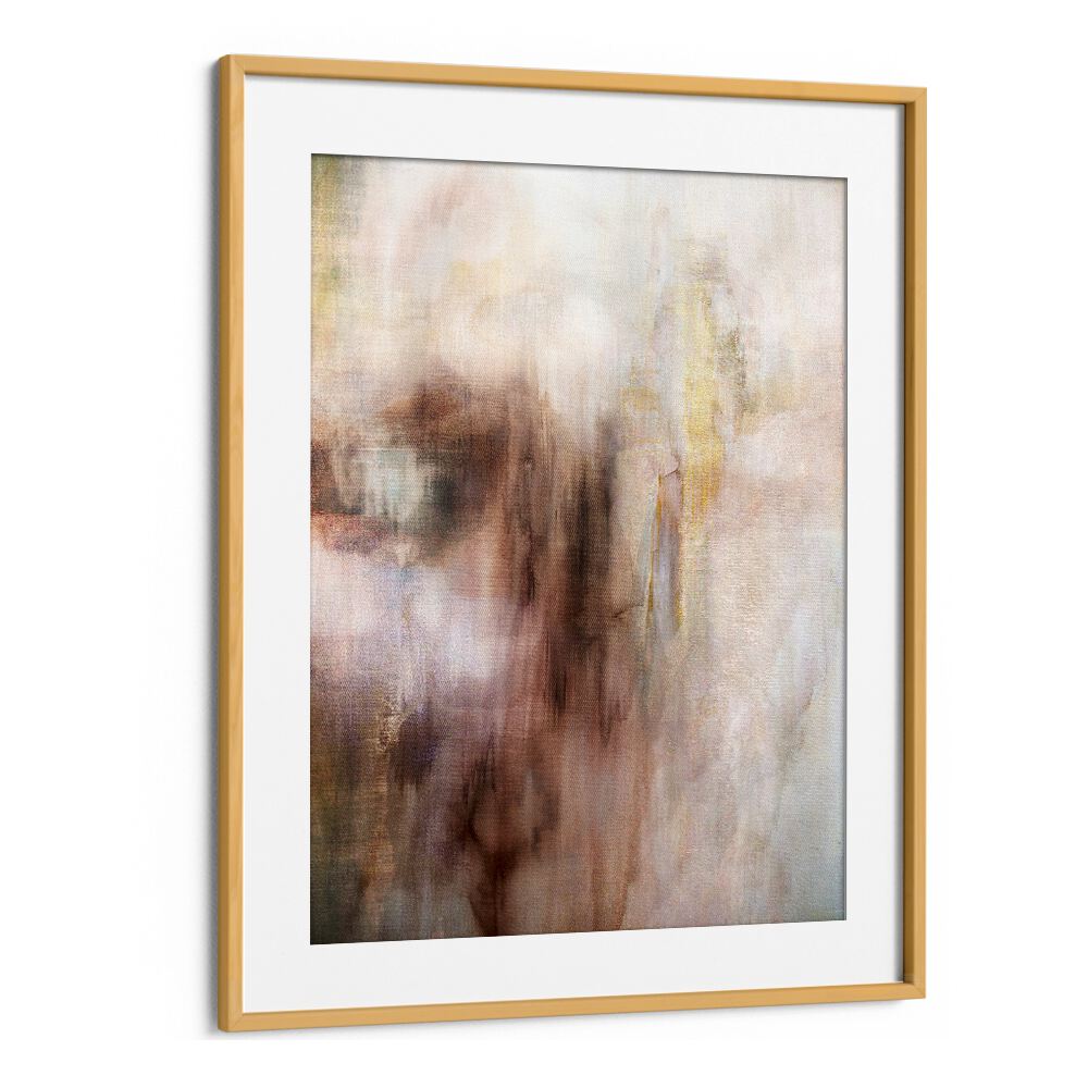 Ethereal forms blend softly in these abstract paintings, perfect for adding elegance to any space.