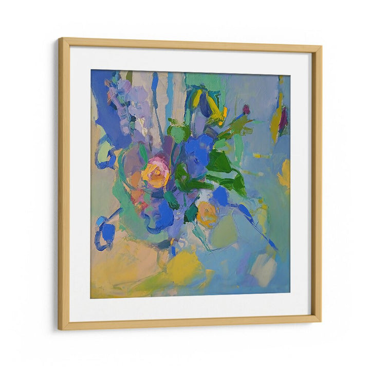 Brighten your space with the SPRING BOUQUET, ABSTRACT PAINTINGS, showcasing vibrant blooms in a stunning arrangement.