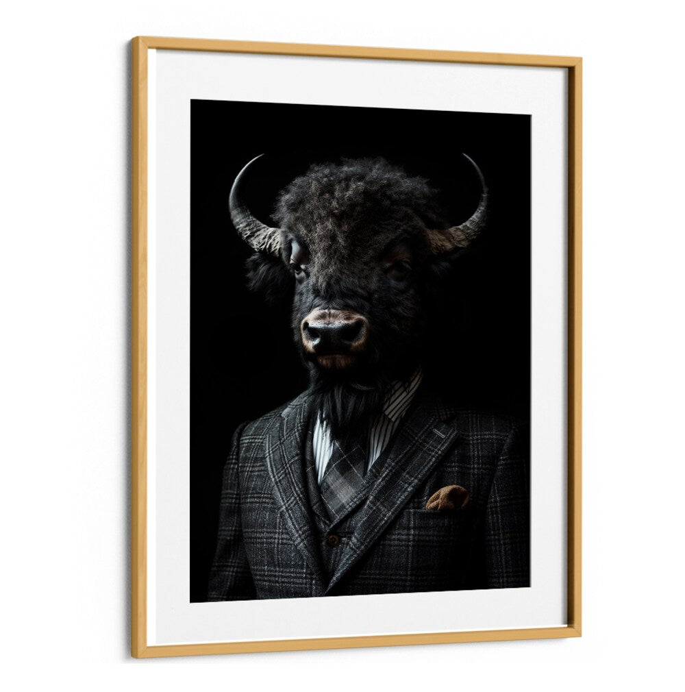WILD SUITS - BUFFALO , ANIMAL PAINTINGS