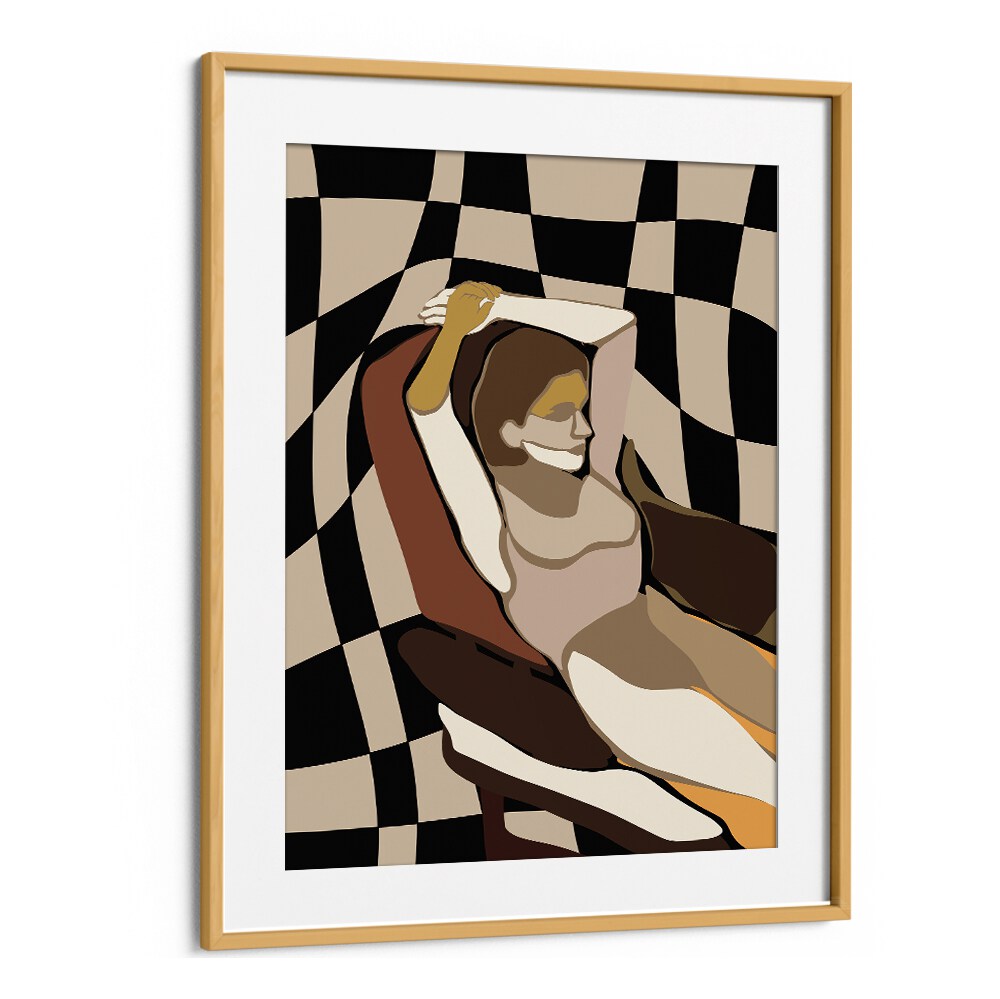 Elegant illustration from the collection A SITTING PLACE, PORTRAITS, perfect for enhancing your living space.