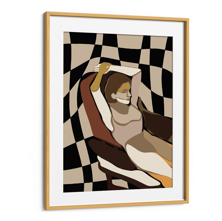 Elegant illustration from the collection A SITTING PLACE, PORTRAITS, perfect for enhancing your living space.