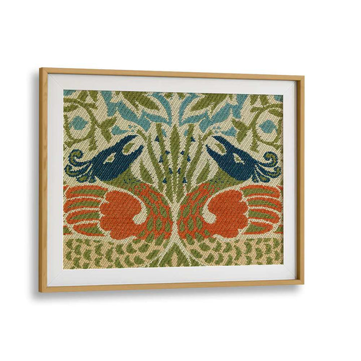 PEACOCK AND DRAGON (1878) , WILLIAM MORRIS PAINTINGS , ARTWORKS BY WILLIAM MORRIS