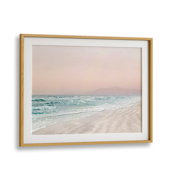 Framed BEACH VIBES VI, BEACH PAINTINGS capture serene coastal scenes, perfect for any beach lover's decor.