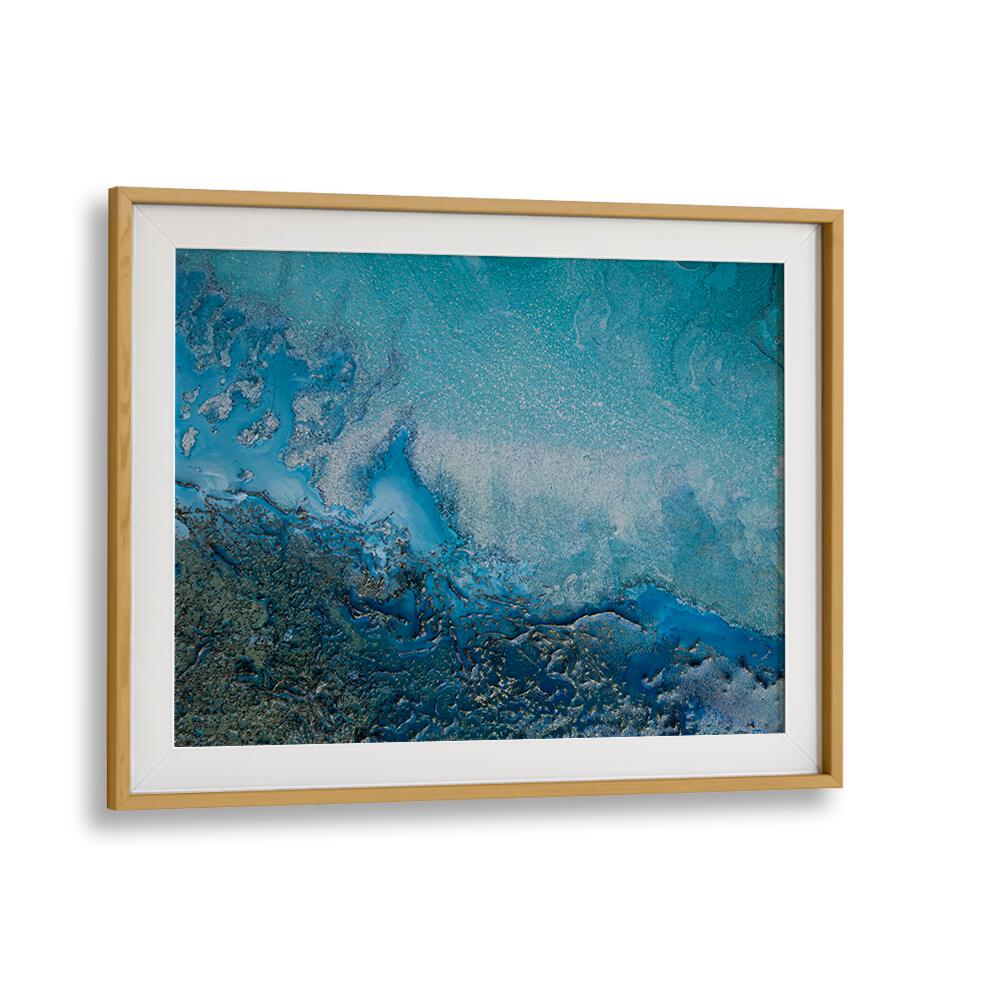 Explore SOFT CYAN WATERS, ABSTRACT PAINTINGS, a tranquil artwork perfect for enhancing any space's creativity.