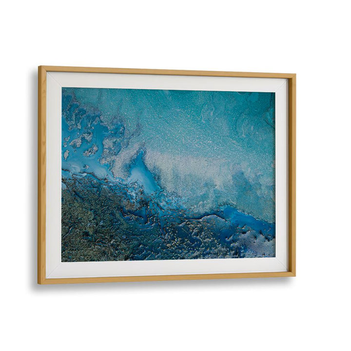 Explore SOFT CYAN WATERS, ABSTRACT PAINTINGS, a tranquil artwork perfect for enhancing any space's creativity.