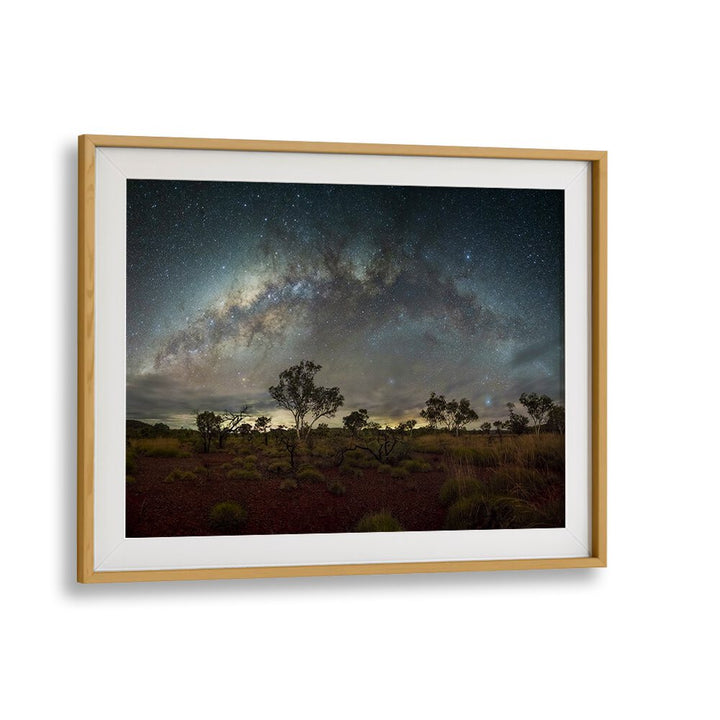 Captivating night sky above the Australian Outback, showcasing RED HORIZON - WESTERN AUSTRALIA, PHOTOGRAPHY PRINTS.