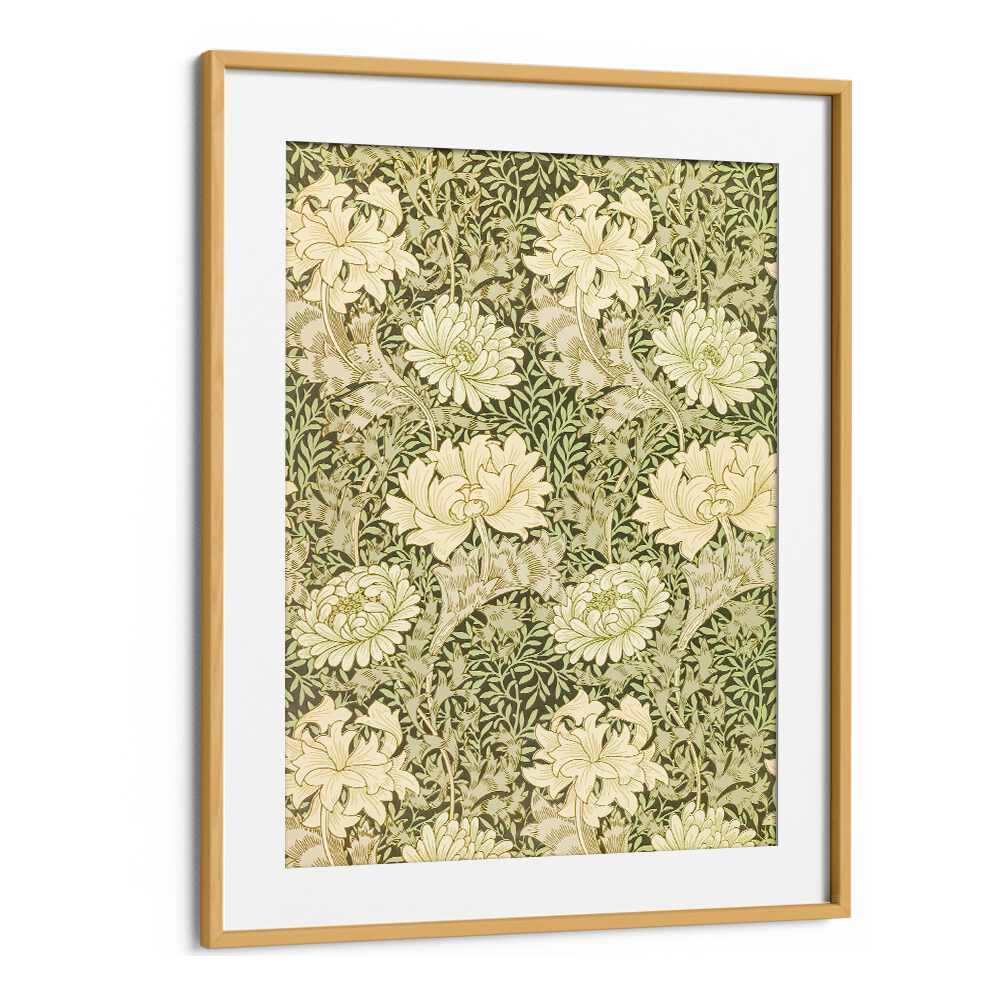 CHRYSANTHEMUM PATTERN (1877) , WILLIAM MORRIS PAINTINGS , ARTWORKS BY WILLIAM MORRIS