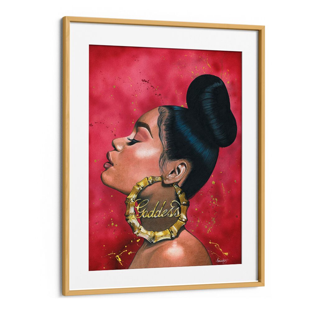 Stunning GODDESS, AFRICAN ART PAINTINGS showcase elegance and grace, perfect for any empowering space.