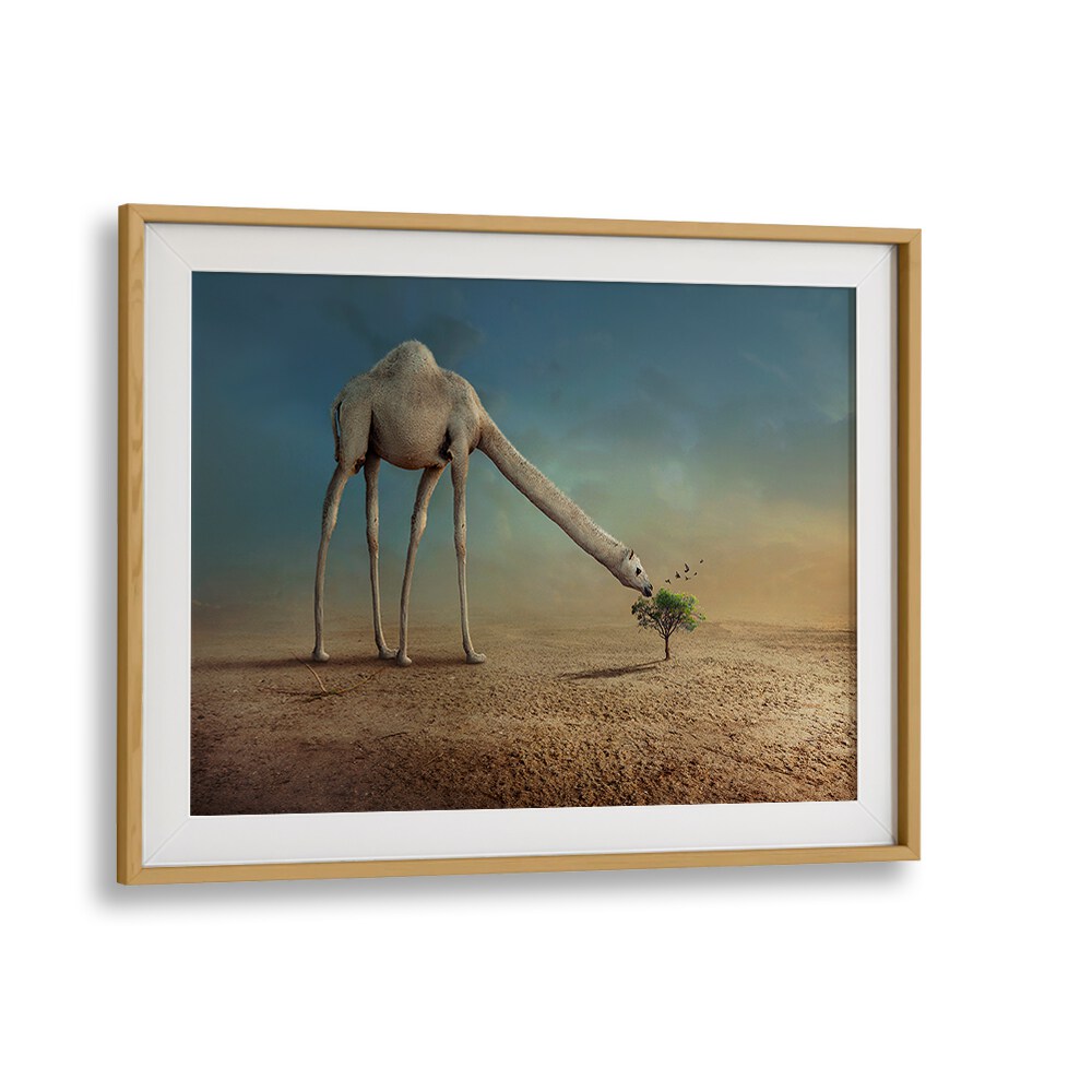 Surreal CAMEL AND TREE, PHOTOGRAPHY PRINTS showcasing imaginative art that captivates and inspires creativity.