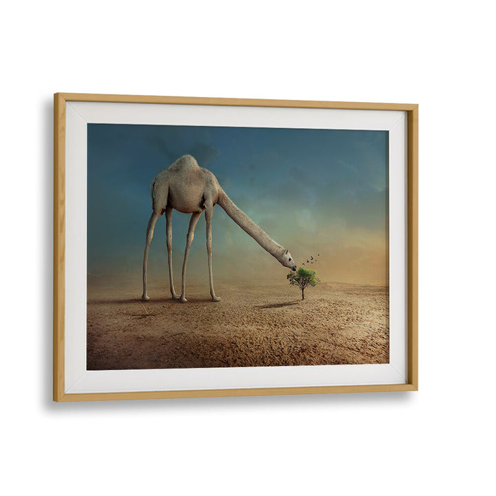 Surreal CAMEL AND TREE, PHOTOGRAPHY PRINTS showcasing imaginative art that captivates and inspires creativity.