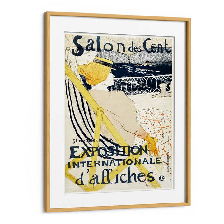 SALON DES CENT POSTER (1896)  , VINTAGE PAINTINGS