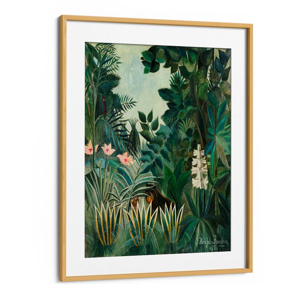 THE EQUATORIAL JUNGLE (1909) , VINTAGE PAINTINGS