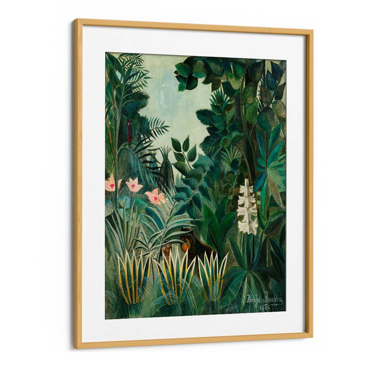 THE EQUATORIAL JUNGLE (1909) , VINTAGE PAINTINGS