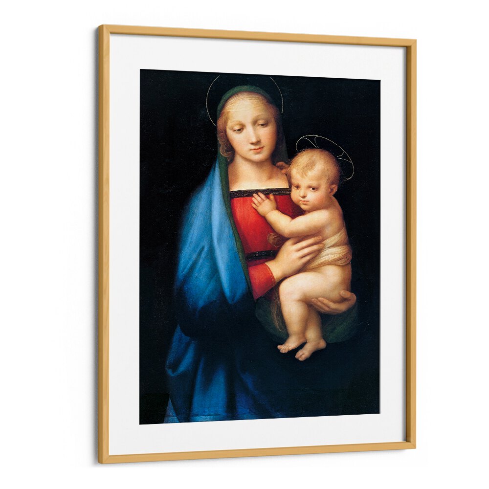 MADONNA DEL GRANDUCA (1505) BY RAPHAEL RAFFAELLO , VINTAGE PAINTINGS