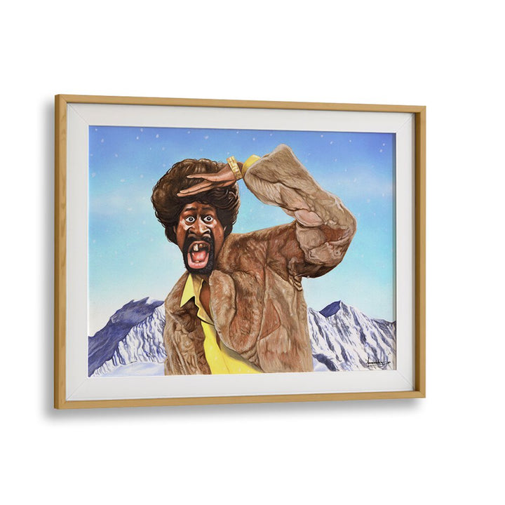 Vibrant MARTIN HIMALAYAS, AFRICAN ART PAINTINGS piece capturing adventure and luxury in stunning detail.