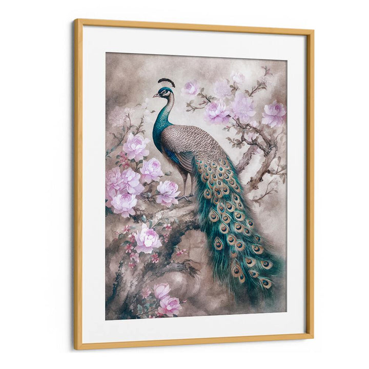 PEACOCKS ROMANCE , ANIMAL PAINTINGS