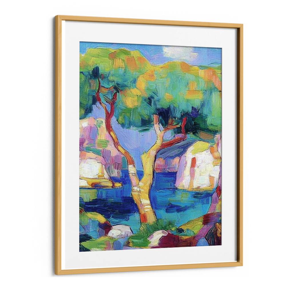 Vibrant artwork inspired by MALLORCA SPAIN, capturing the island's stunning landscapes and sunny charm.