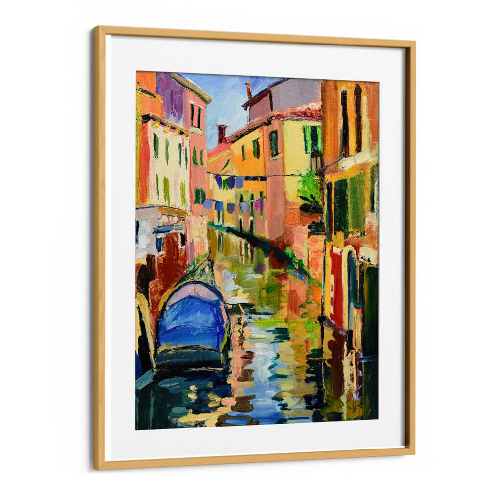 VENETIAN REFLECTIONS , LANDSCAPE PAINTINGS
