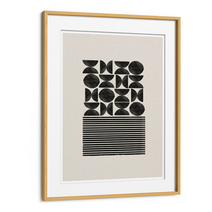 BLACK GEOMETRIC PATTERNS I BY THE MIUUS STUDIO , ABSTRACT PAINTINGS, ABSTRACT ART PRINTS