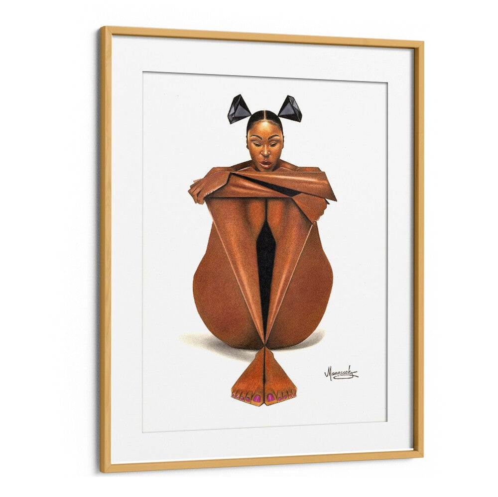 Elegant BLACKDIAMOND, PORTRAITS showcasing a unique figurative illustration perfect for modern decor.