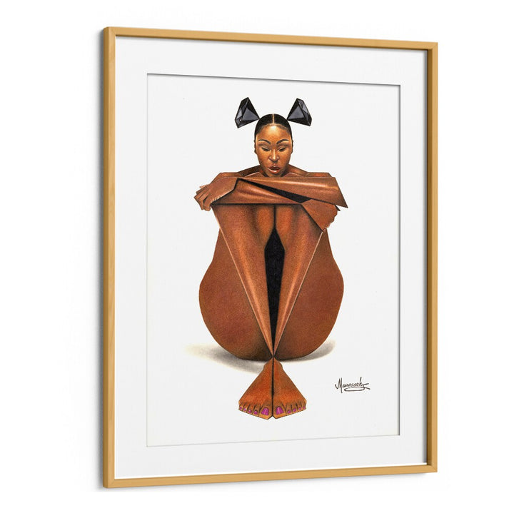 Elegant BLACKDIAMOND, PORTRAITS showcasing a unique figurative illustration perfect for modern decor.