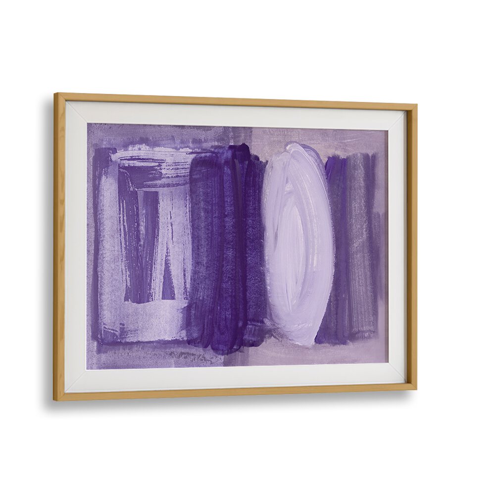 Beautiful BRUSHSTROKES SOFT PURPLE, ABSTRACT PAINTINGS showcasing tranquil soft purples for serene home décor.