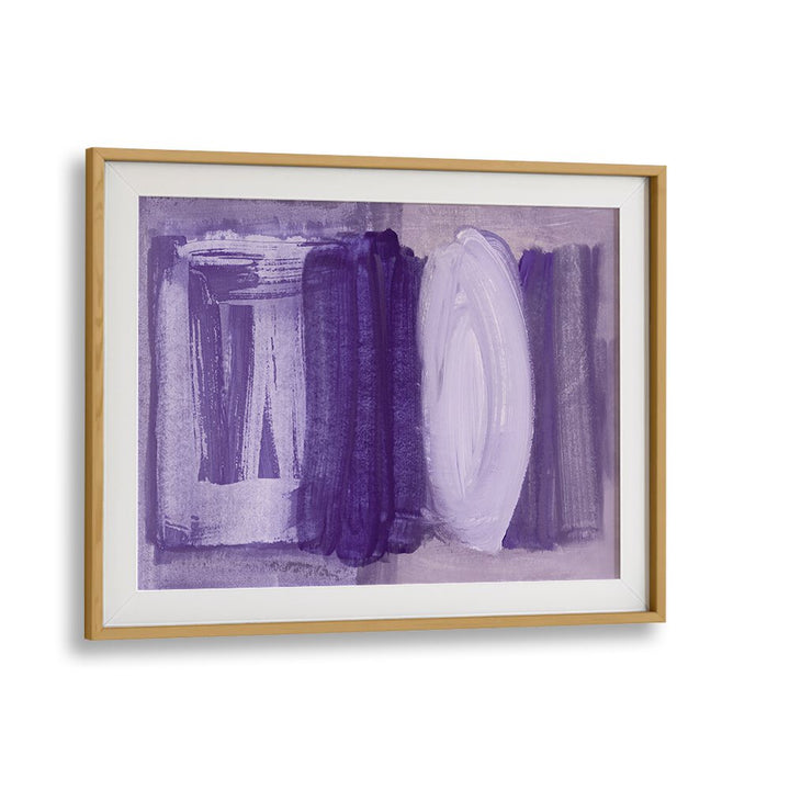 Beautiful BRUSHSTROKES SOFT PURPLE, ABSTRACT PAINTINGS showcasing tranquil soft purples for serene home décor.