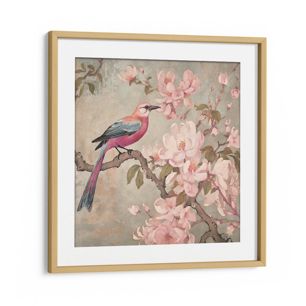 SPRING BIRD NOSTALGIA BY ANDREA HAASE , WILDLIFE POSTERS, WILDLIFE PAINTINGS