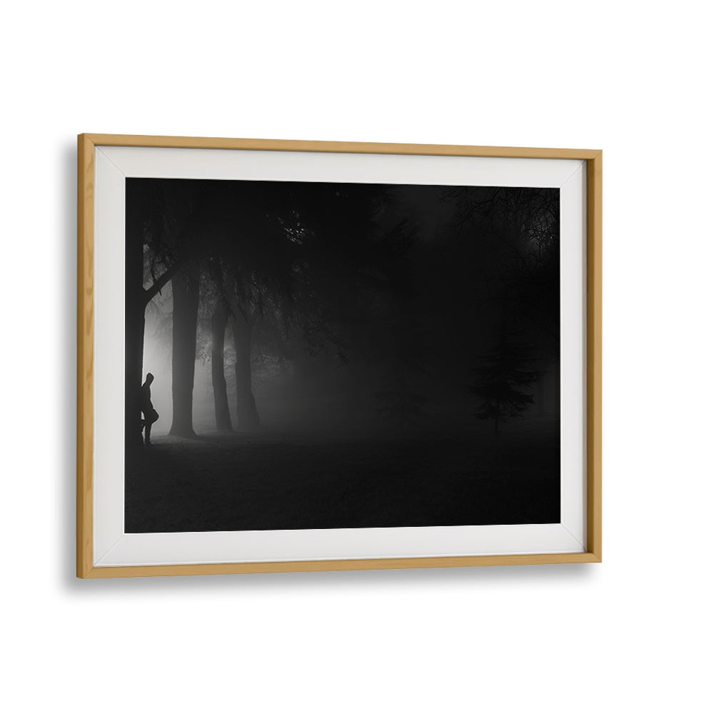 A serene landscape captured in "Waiting Till the End, Photography Prints" showcases nature's tranquility beautifully.