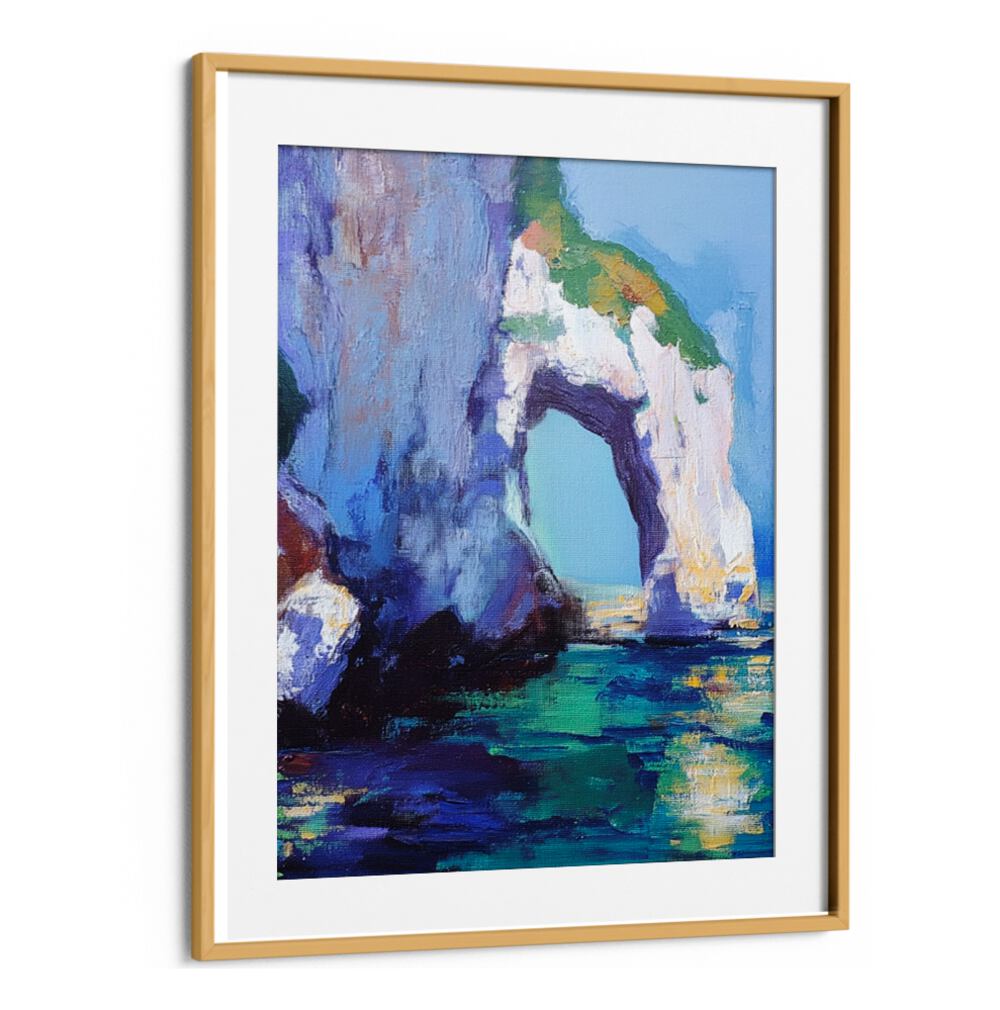 Vibrant artwork of the CLIFFS OF MALLORCA, showcasing stunning natural beauty and artistic craftsmanship.