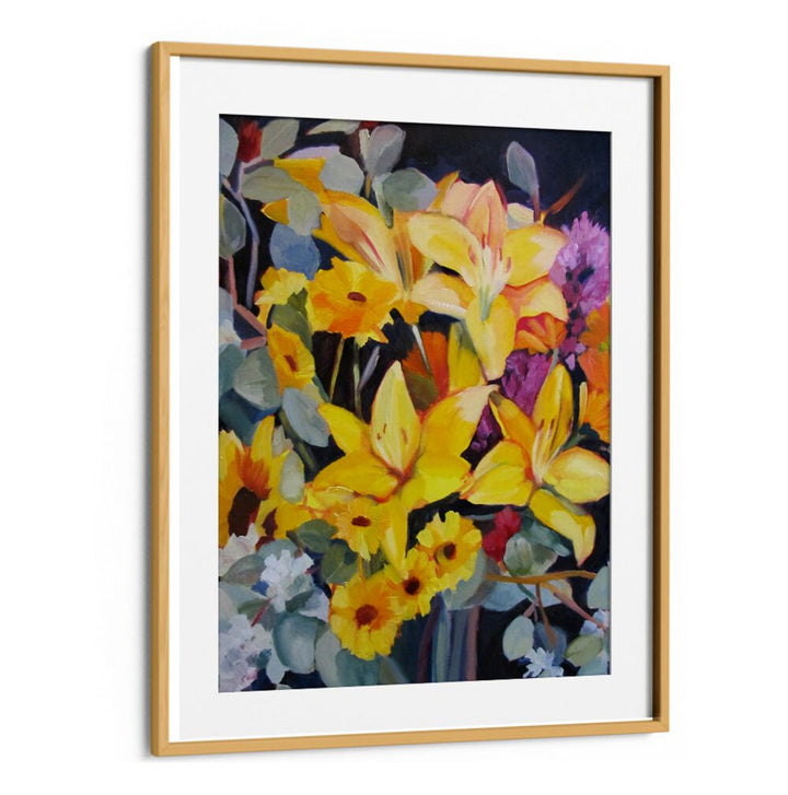 BOUQUET , FLORAL FLOWER PAINTINGS
