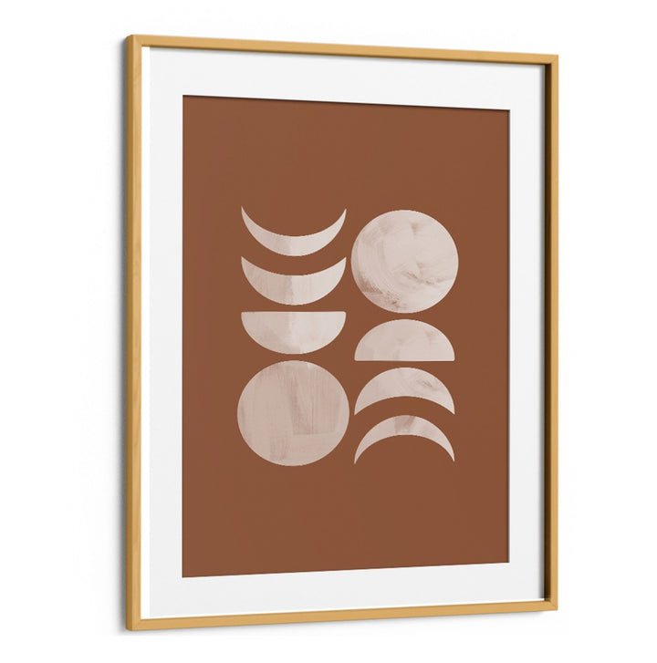 MOON PHASE III , BOHO ART PAINTINGS