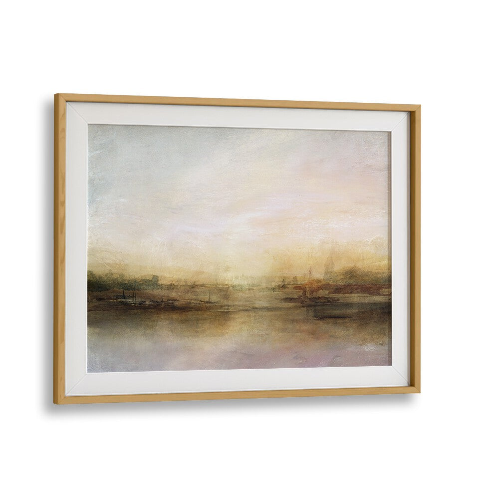 Stunning EVENING RIVER, ABSTRACT PAINTINGS evokes serenity and elegance, perfect for transforming your space.