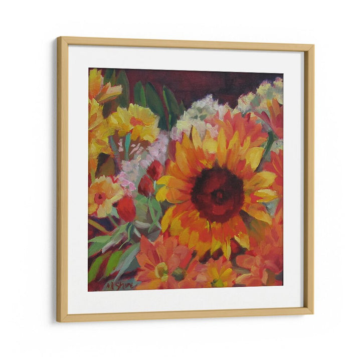 EMILY FLOWERS , FLORAL FLOWER PAINTINGS