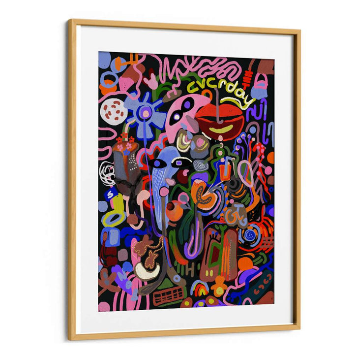 Colorful abstract design featuring ETHEREAL WHISPERS, POP ART PAINTINGS, perfect for enhancing modern decor.