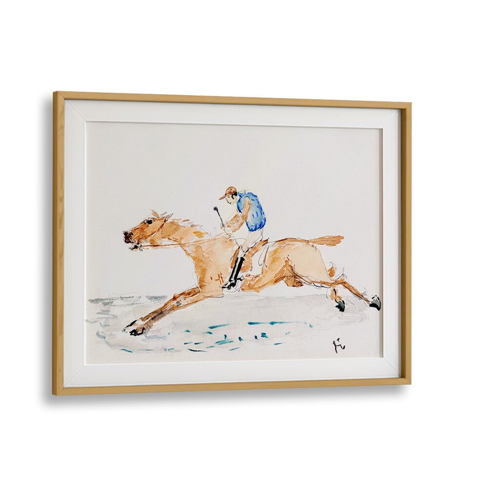 JOCKEY AU GALOP (CA.1878) , VINTAGE PAINTINGS