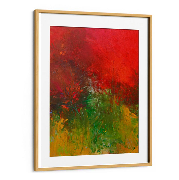Vibrant TROPICS II, ABSTRACT PAINTINGS evoke emotion with bold colors and abstract brush strokes, perfect for any space.