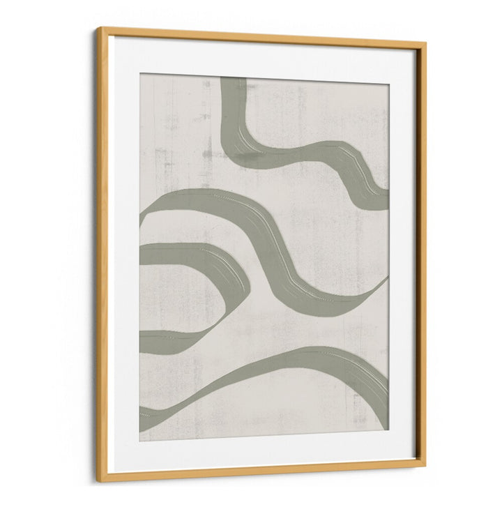 GREEN WAVES NO.2 , ABSTRACT PAINTINGS