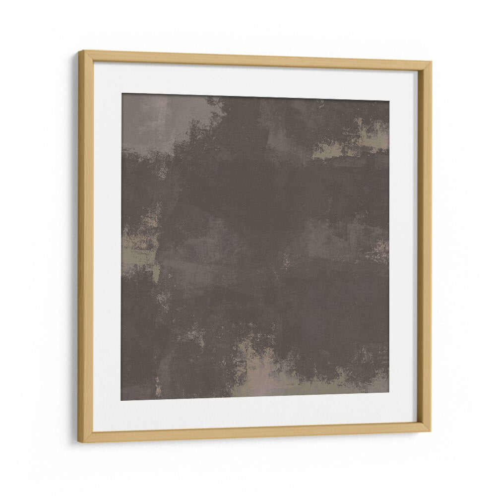 SABATO, ABSTRACT PAINTINGS showcases a striking dark-toned artwork framed elegantly, perfect for any decor.
