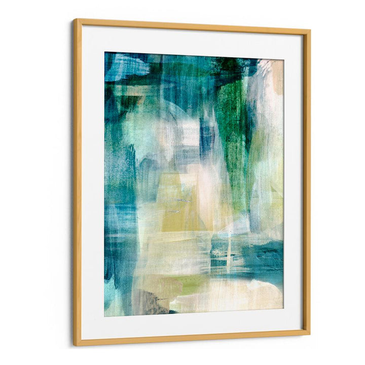 Vibrant abstract composition in RAIN COLLAGE II, ABSTRACT PAINTINGS, perfect for modern decor at Oakwood.