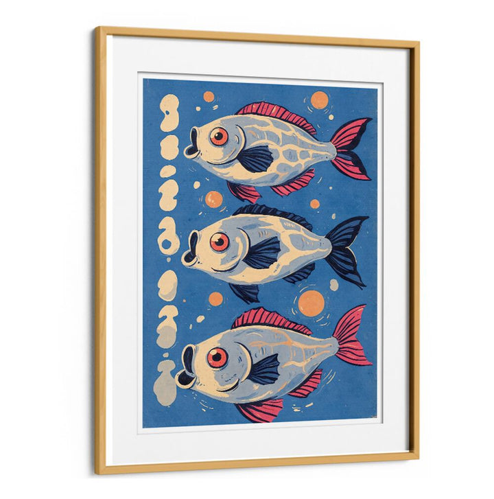 Colorful fish artwork from the OCEANIC LIFE - FISHES II, BEACH PAINTINGS collection, perfect for sea-themed decor.