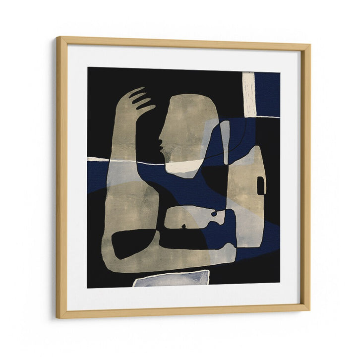Elegant AWAKENING II, ABSTRACT PAINTINGS framed artwork, perfect for enhancing your space with modern aesthetics.