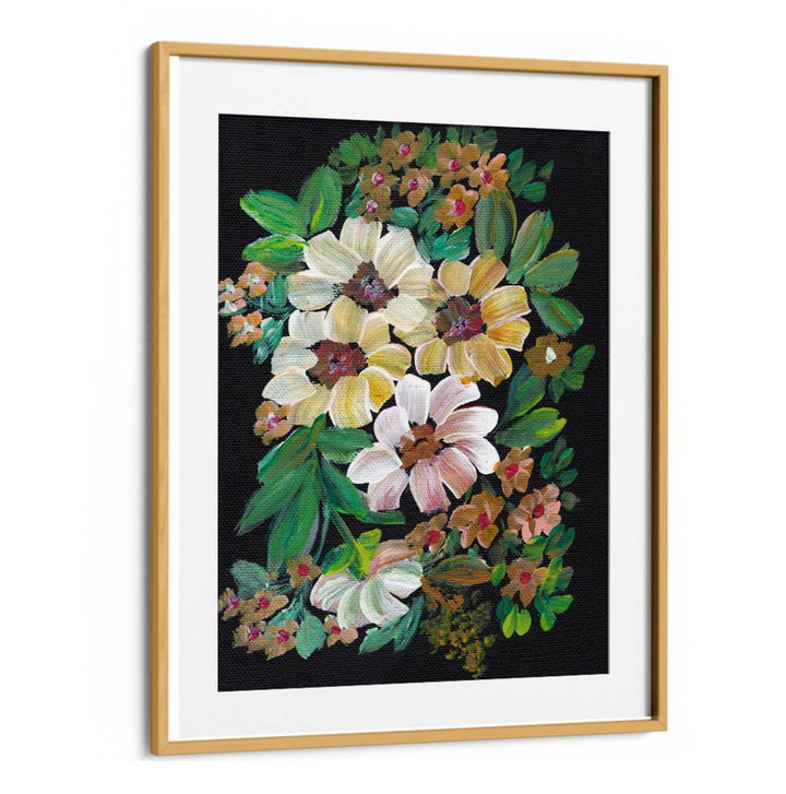 PAINTED FLOWERS , FLORAL FLOWER PAINTINGS