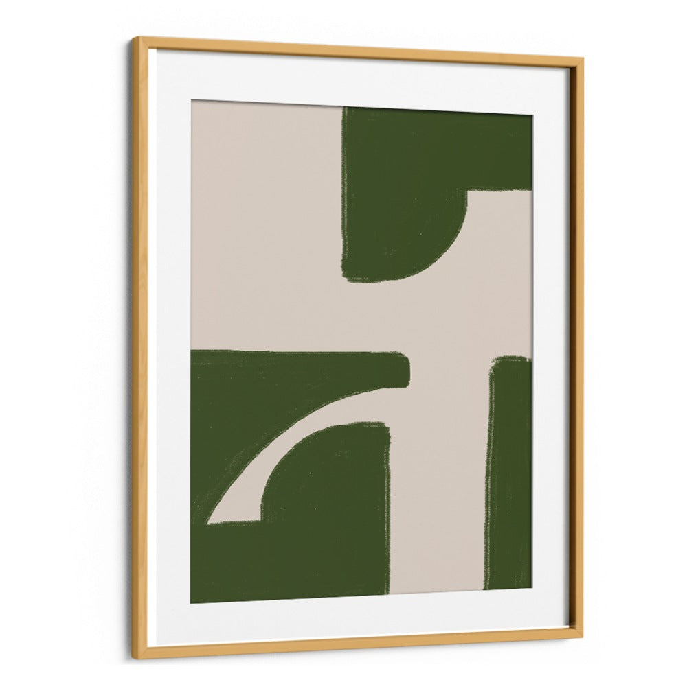Stunning green beige modern abstract paintings enhance your space with sophistication and tranquility. Perfect for any room.
